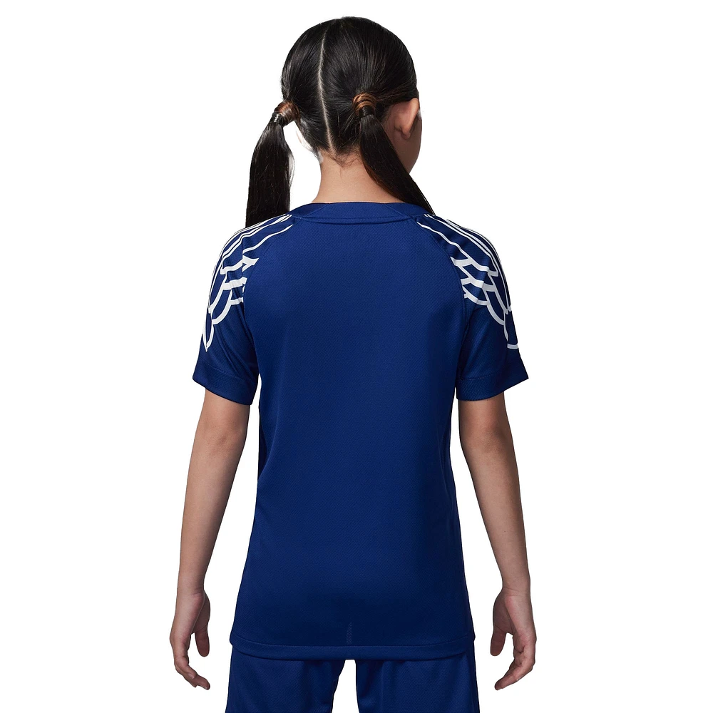 Maillot réplique Jordan Brand bleu Paris Saint-Germain 2024/25 pour jeunes