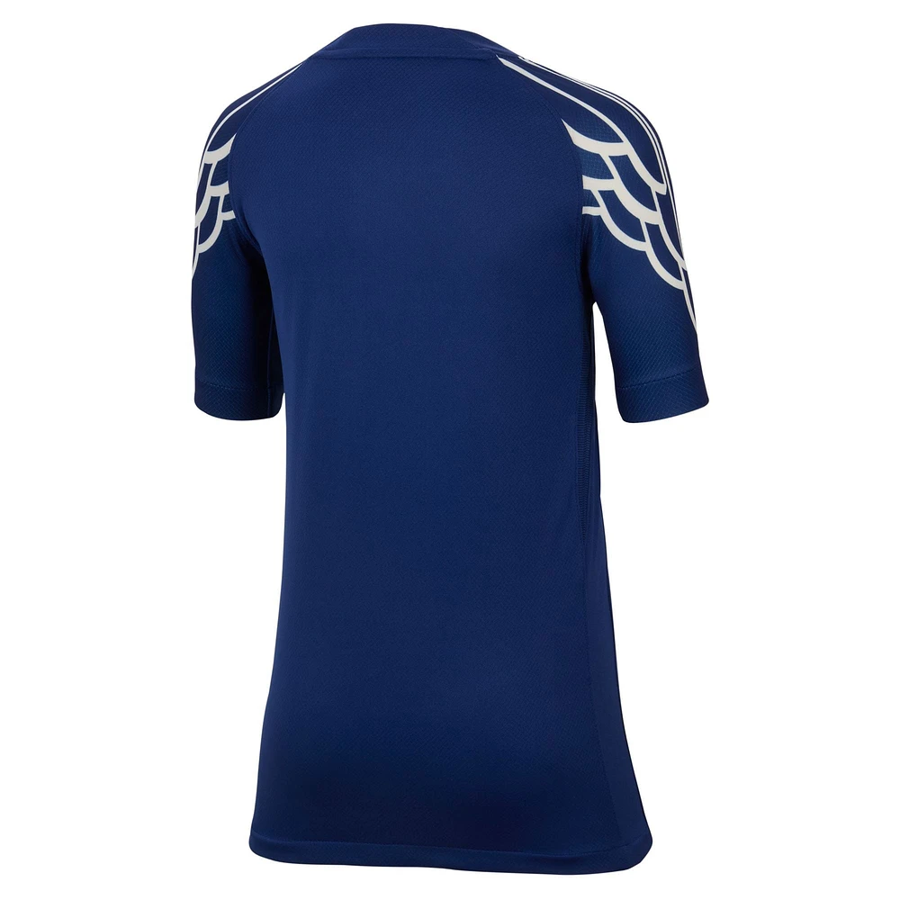 Maillot réplique Jordan Brand bleu Paris Saint-Germain 2024/25 pour jeunes