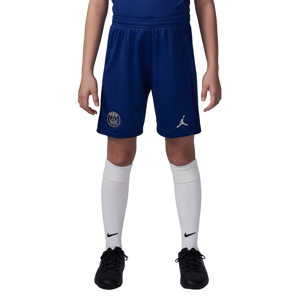 Short Jordan Brand bleu pour jeune Paris Saint-Germain 2024/25 Fourth Stadium