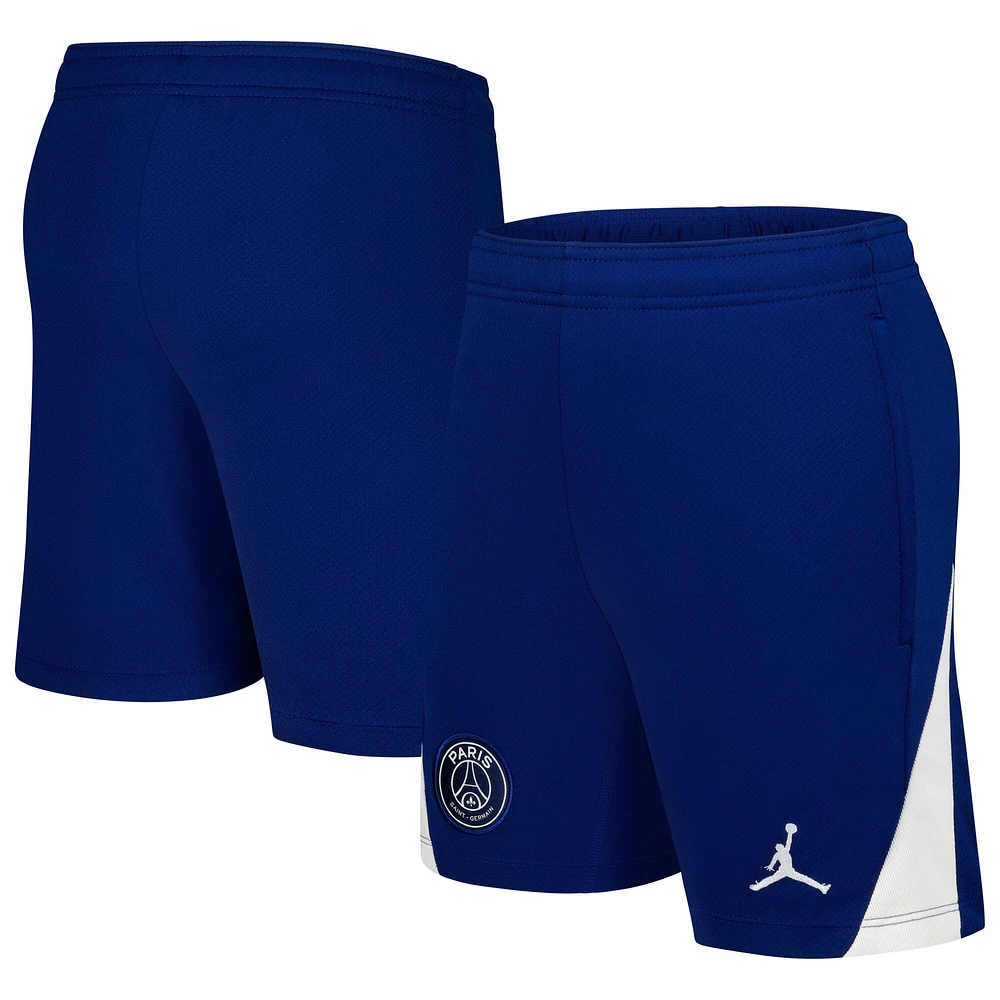 Youth Jordan Brand Blue Paris Saint-Germain 2024/25 Fourth Strike Performance Shorts