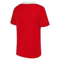 Youth Jordan Brand Red Paris Saint-Germain 2024/25 Fourth Strike Performance Top