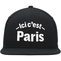 Youth Nike Black Paris Saint-Germain Pro Snapback Hat