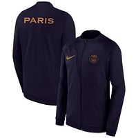 Youth Nike Navy Paris Saint-Germain 2023/24 Academy Pro Anthem Fitted Raglan Performance Full-Zip Jacket