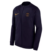 Youth Nike Navy Paris Saint-Germain 2023/24 Academy Pro Anthem Fitted Raglan Performance Full-Zip Jacket