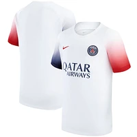 Haut d'avant-match Nike Paris Saint-Germain 2023/24 Academy Pro Performance Blanc pour Enfant