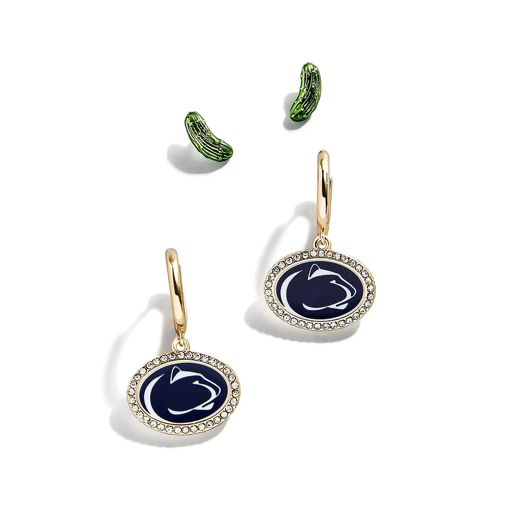 Lot de deux boucles d'oreilles BaubleBar Penn State Nittany Lions