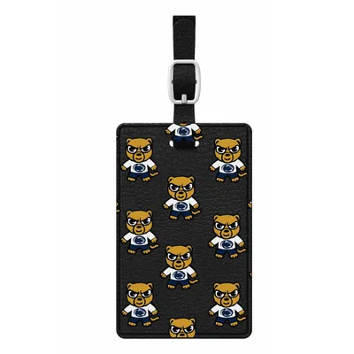 Penn State Nittany Lions Mascot Tokyodachi Luggage Tag - Black