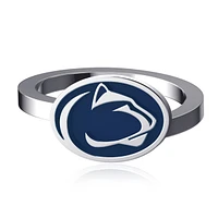 Dayna Designs Penn State Nittany Lions Bypass Enamel Silver Ring