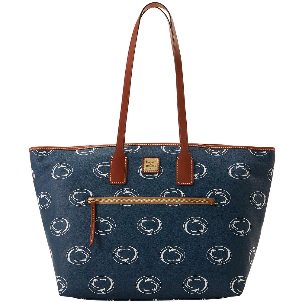 Dooney & Bourke Penn State Nittany Lions Sporty Monogram Grand sac fourre-tout zippé