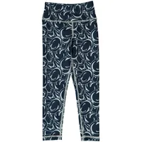 Penn State Nittany Lions ZooZatz Girls Youth Stacked Mascot Leggings - Navy/White