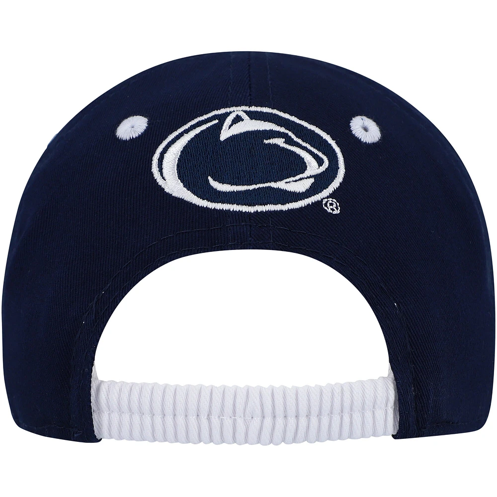 Infant Navy/White Penn State Nittany Lions Old School Slouch Flex Hat