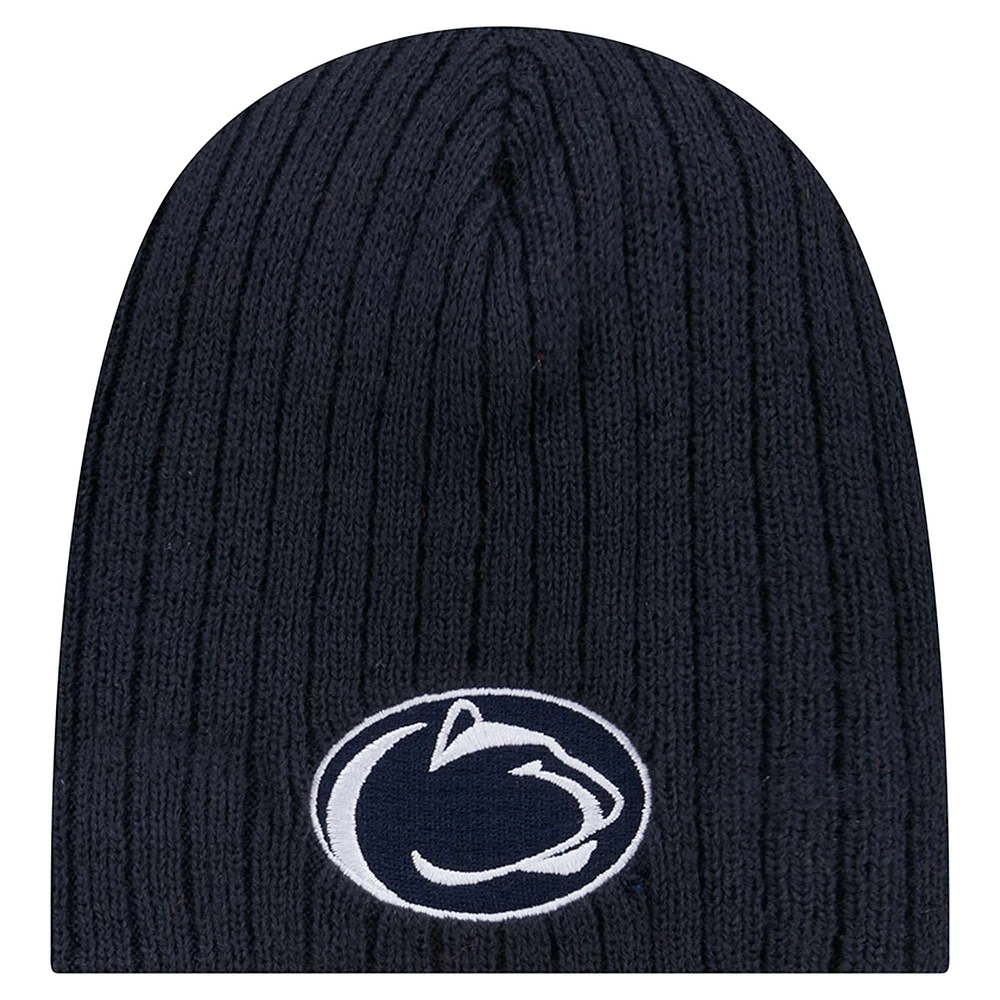 Infant New Era  Navy Penn State Nittany Lions Mini Fan Beanie