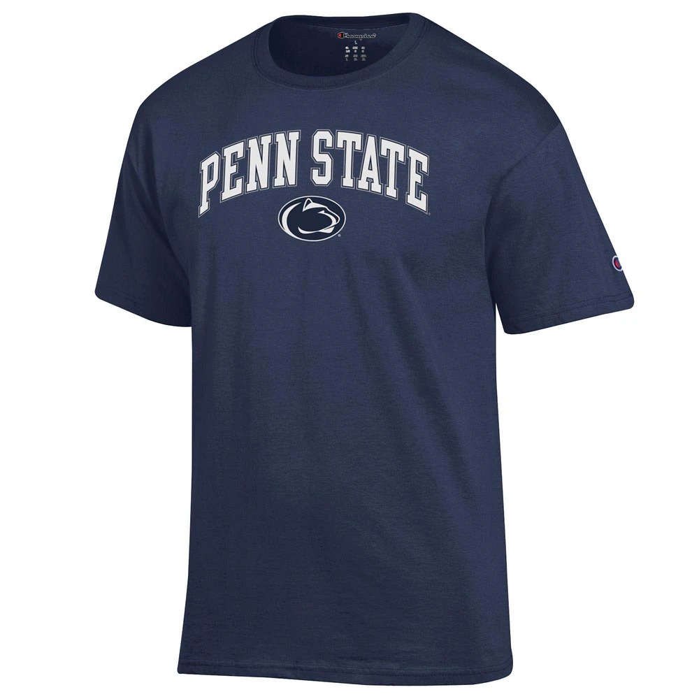 T-shirt à logo arqué Penn State Nittany Lions pour homme, bleu marine, champion