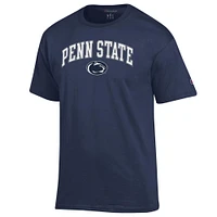T-shirt à logo arqué Penn State Nittany Lions pour homme, bleu marine, champion