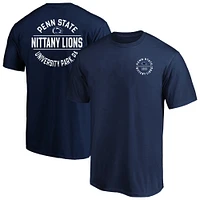 T-shirt Fanatics pour homme bleu marine Penn State Nittany Lions Big & Tall Fast Break 2 Hit