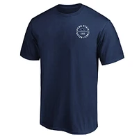 T-shirt Fanatics pour homme bleu marine Penn State Nittany Lions Big & Tall Fast Break 2 Hit