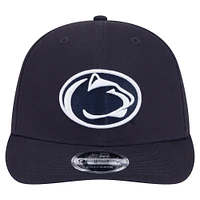 Casquette Snapback 9FIFTY Low Profile Penn State Nittany Lions de New Era pour homme, bleu marine