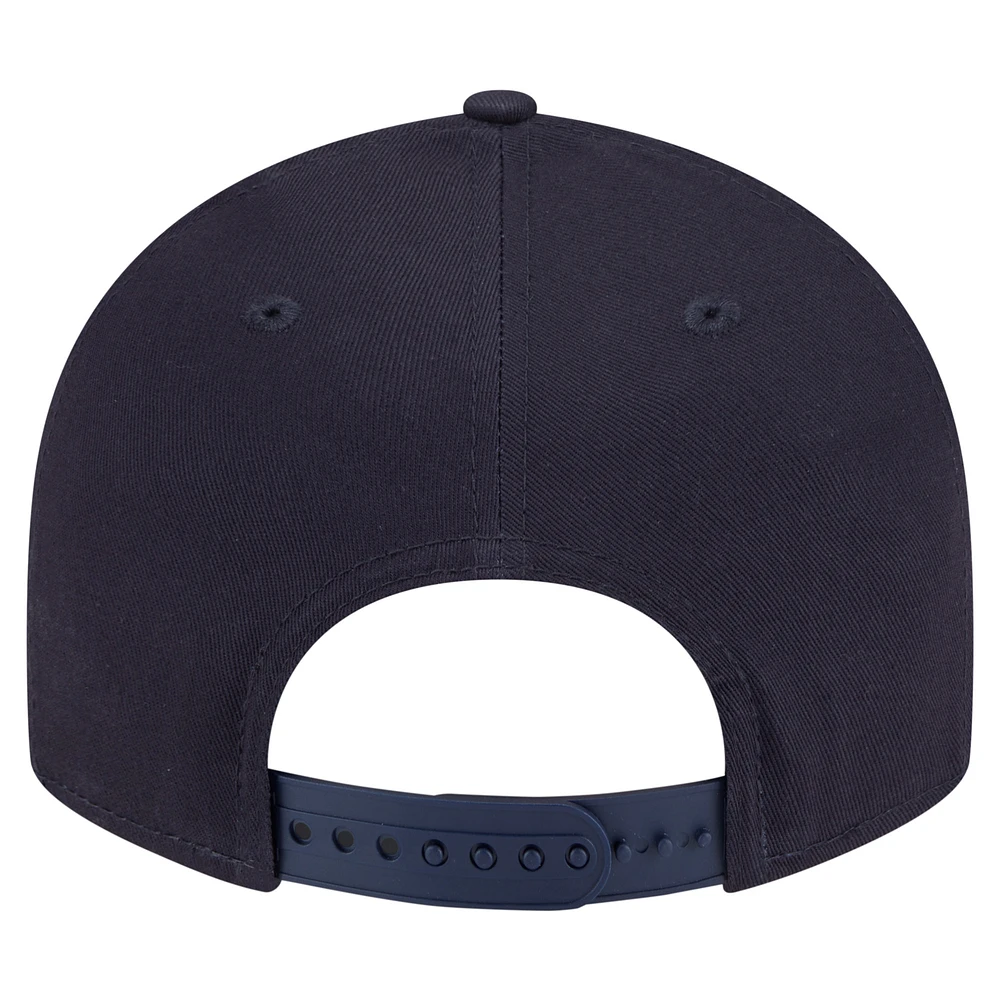 Casquette Snapback 9FIFTY Low Profile Penn State Nittany Lions de New Era pour homme, bleu marine
