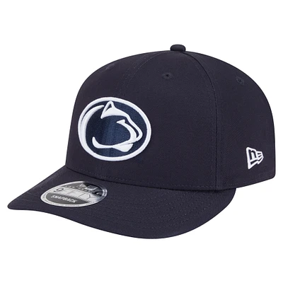 Casquette Snapback 9FIFTY Low Profile Penn State Nittany Lions de New Era pour homme, bleu marine
