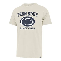T-shirt pour homme '47 crème Penn State Nittany Lions Duster Franklin