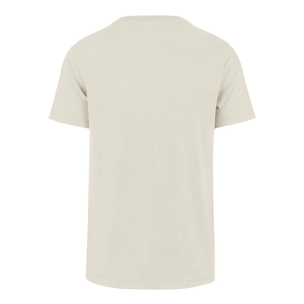T-shirt pour homme '47 crème Penn State Nittany Lions Duster Franklin