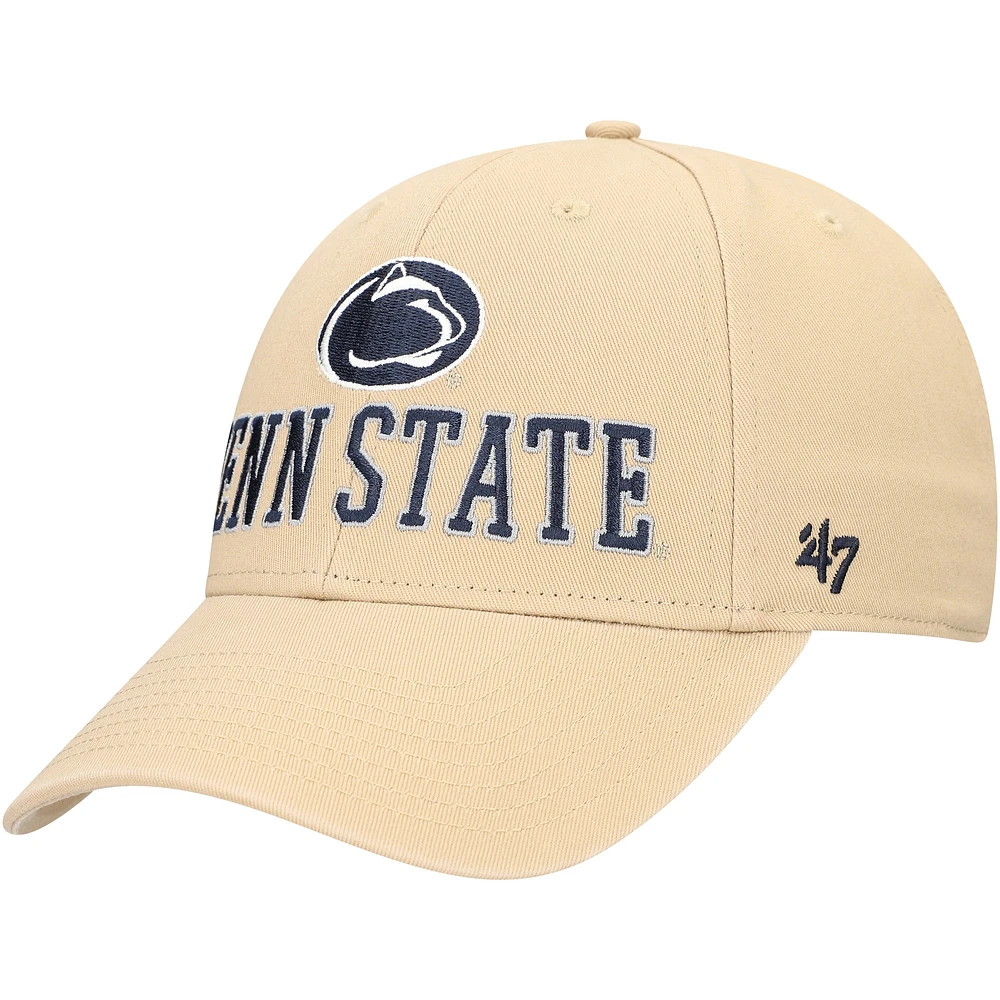 Casquette réglable '47 kaki Penn State Nittany Lions Powell MVP pour hommes