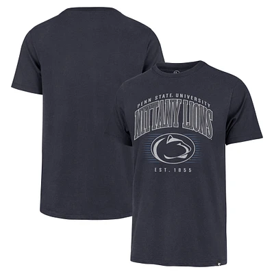 Men's '47 Navy Penn State Nittany Lions Double Header Franklin T-Shirt