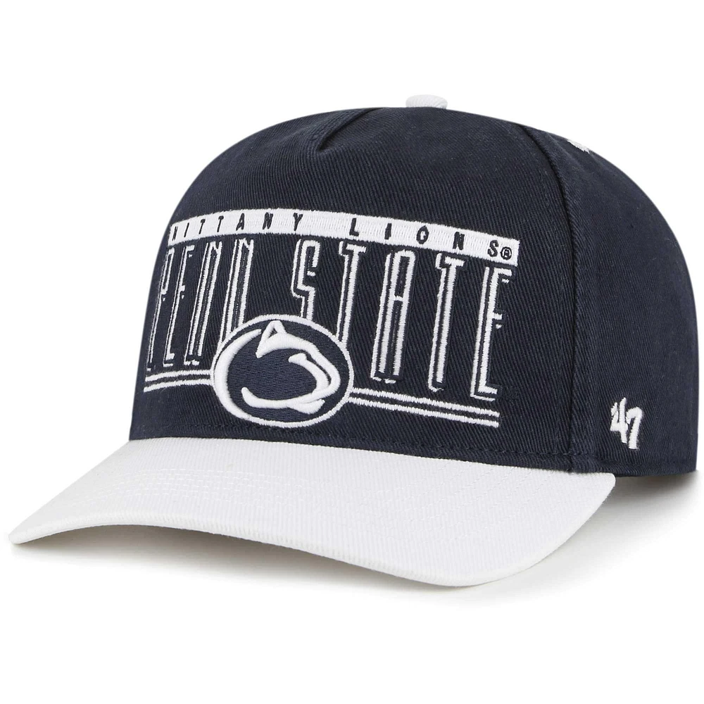 Casquette réglable à double tête d'attelage pour hommes '47 Navy Penn State Nittany Lions