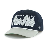 Casquette ajustable Dropshadow Rope Hitch bleu marine Penn State Nittany Lions 1947 pour homme
