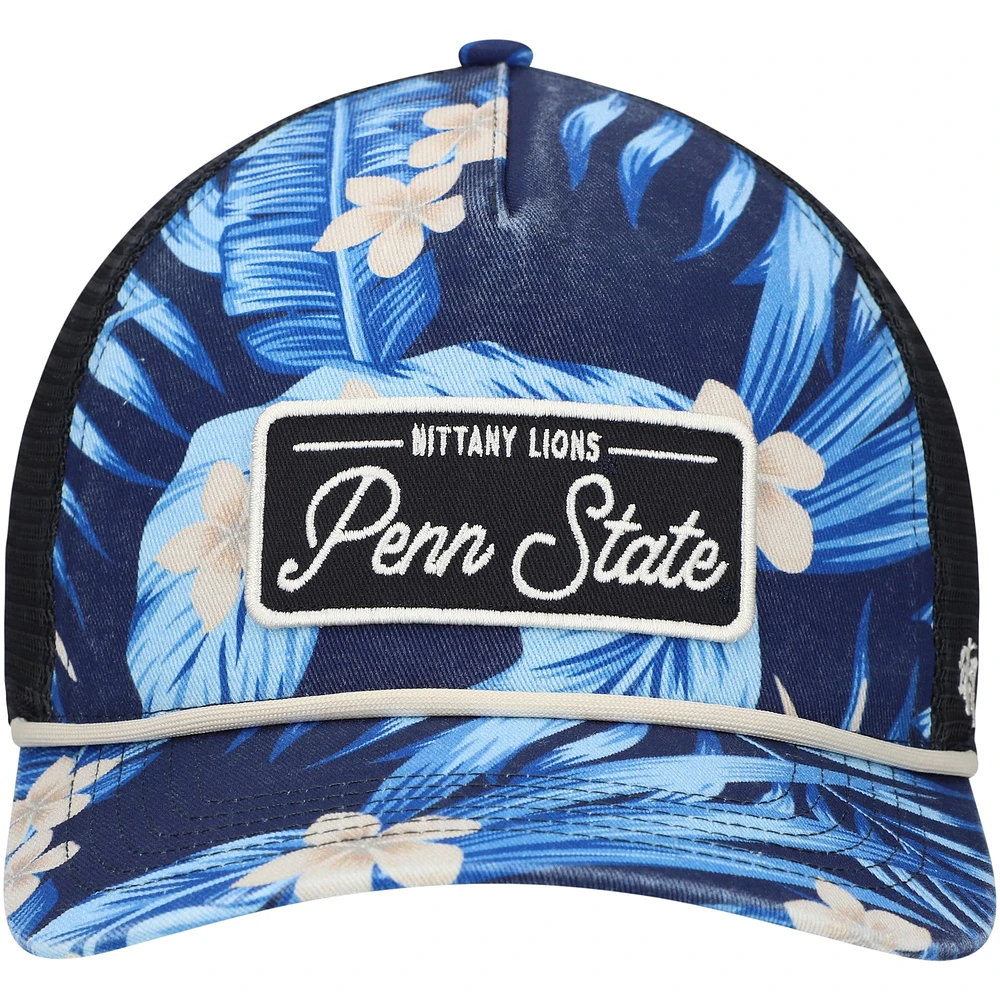 Men's '47 Navy Penn State Nittany Lions Tropicalia Hitch Adjustable Hat