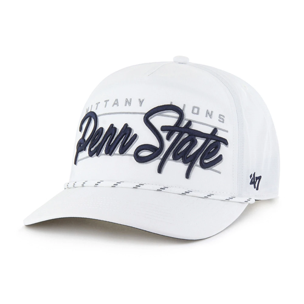 Casquette ajustable Condor Hitch brrr° blanche Penn State Nittany Lions '47 pour homme
