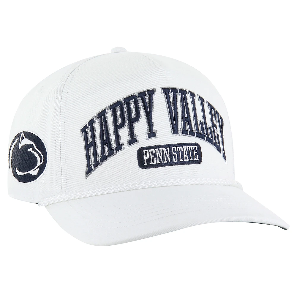 Casquette Snapback Local Arch Hitch Penn State Nittany Lions blanche '47 pour homme