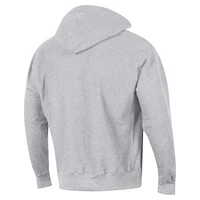 Sweat à capuche Champion Heather Grey Penn State Nittany Lions Vault Late Night Reverse Weave pour hommes