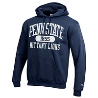 Sweat à capuche Champion Navy Penn State Nittany Lions Arch Pill pour homme