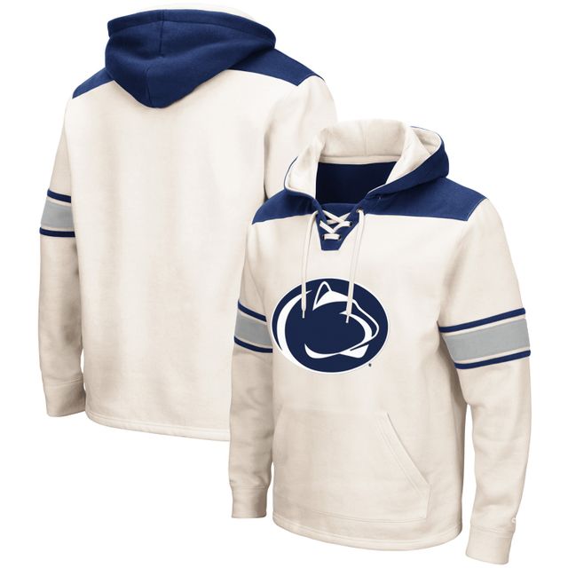 Sweat à capuche lacets Colosseum Cream Penn State Nittany Lions 2.0 pour hommes