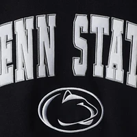Men's Colosseum Navy Penn State Nittany Lions Arch & Logo Crew Neck Sweatshirt