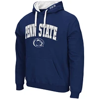 Men's Colosseum Navy Penn State Nittany Lions Big & Tall Arch Logo 2.0 Pullover Hoodie