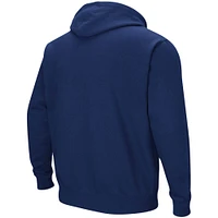 Men's Colosseum Navy Penn State Nittany Lions Big & Tall Arch Logo 2.0 Pullover Hoodie