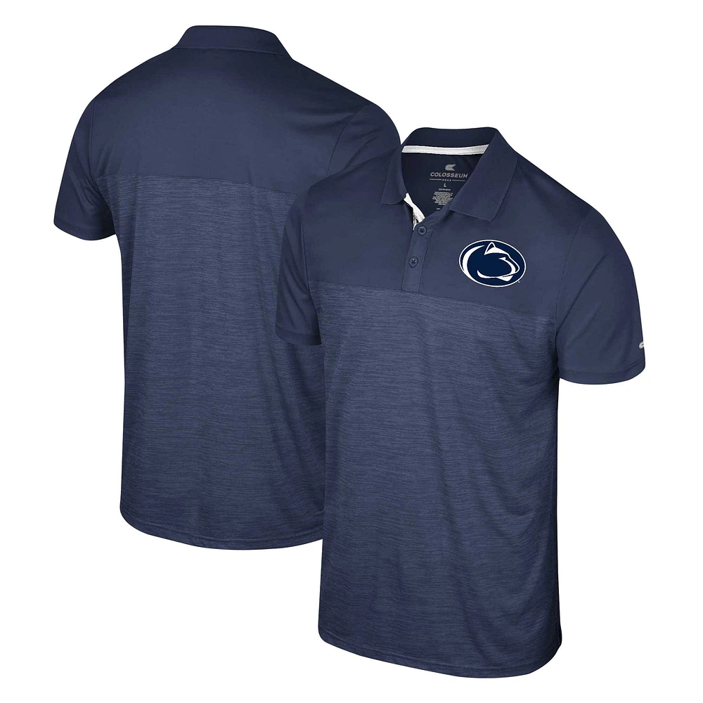 Polo Colosseum Navy Penn State Nittany Lions Big & Tall Langmore pour hommes