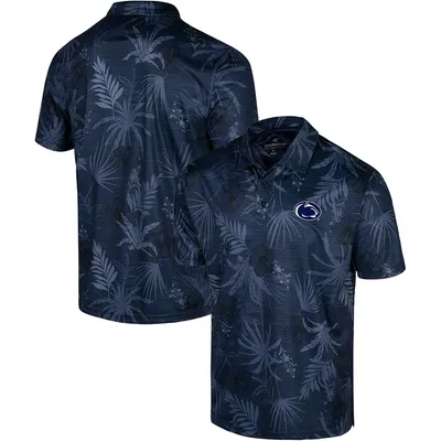 Polo Colosseum Navy Penn State Nittany Lions Big & Tall Palms pour homme