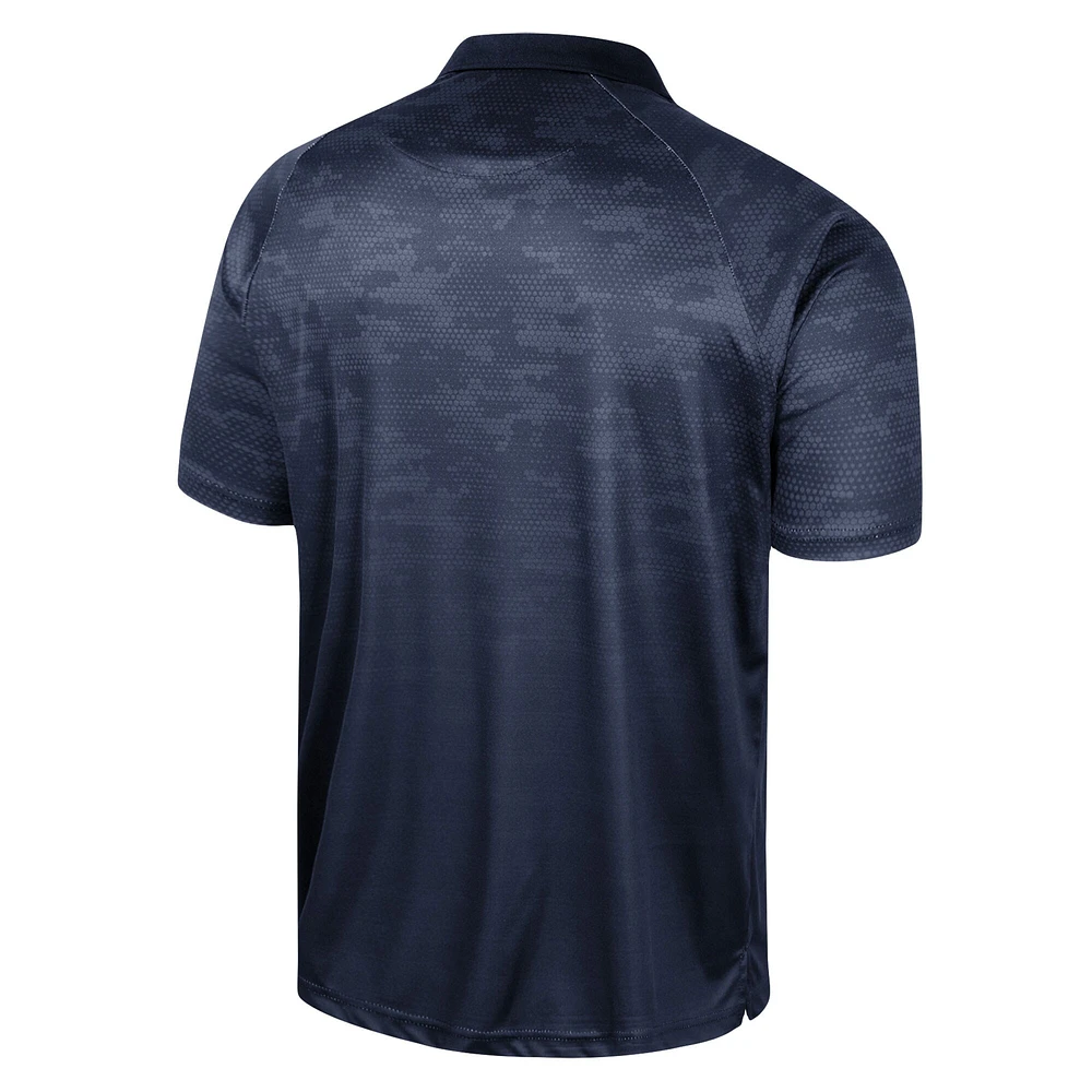 Polo Colosseum Navy Penn State Nittany Lions en nid d'abeille pour homme