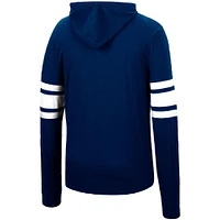 Men's Colosseum Navy Penn State Nittany Lions Lebowski Hoodie Long Sleeve T-Shirt