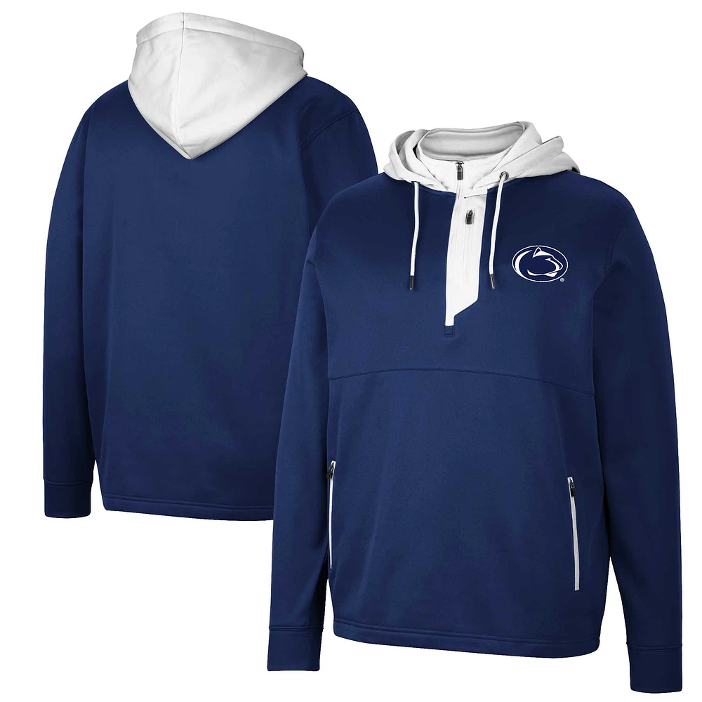 Sweat à capuche Colosseum Navy Penn State Nittany Lions Luge 3.0 pour homme