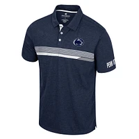 Men's Colosseum  Navy Penn State Nittany Lions No Problemo Polo