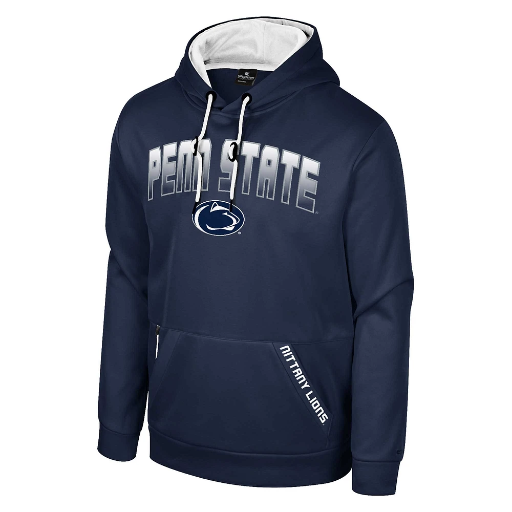 Men's Colosseum Navy Penn State Nittany Lions Reese Pullover Hoodie