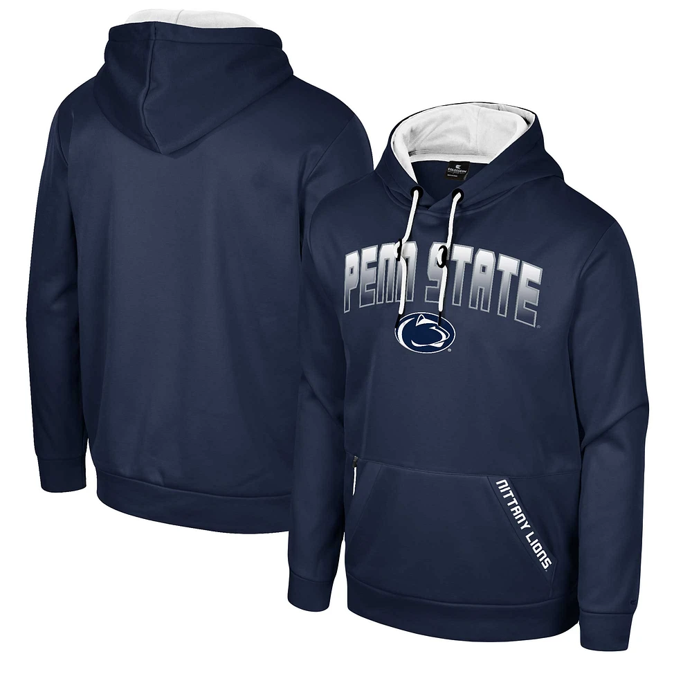 Sweat à capuche Colosseum Navy Penn State Nittany Lions Reese pour homme