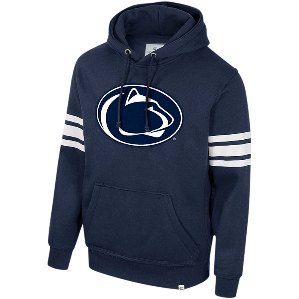 Pull à capuche pour hommes Colosseum Navy Penn State Nittany Lions saluant