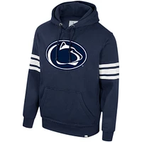 Men's Colosseum Navy Penn State Nittany Lions Saluting Pullover Hoodie