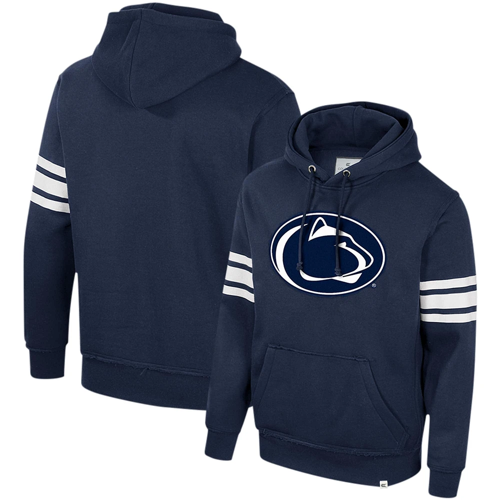 Pull à capuche pour hommes Colosseum Navy Penn State Nittany Lions saluant