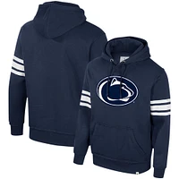 Men's Colosseum Navy Penn State Nittany Lions Saluting Pullover Hoodie